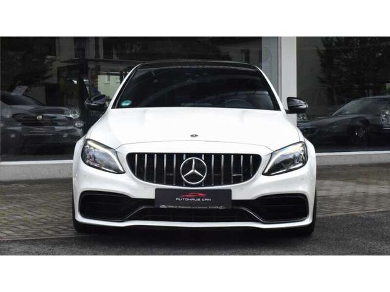 Gebraucht Mercedes C63S AMG 510 PS (375 kW) 2019 Designo diamant bright (metallic) Limousine