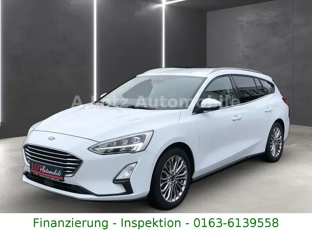 Używany Ford Focus Titanium 125 KM (91 kW) 2019 Biały Kombi