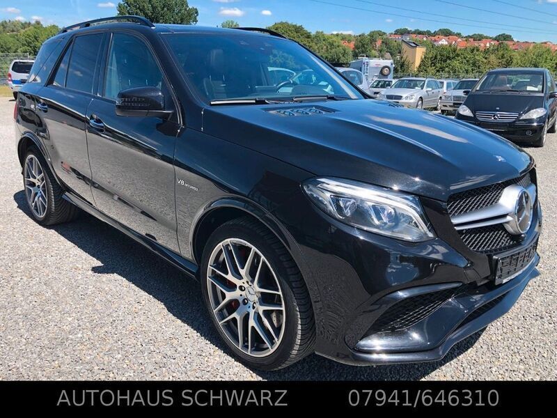 Gebraucht Mercedes GLE63 AMG AMG 585 PS (430 kW) 2016 Obsidianschwarz  metalliclack SUV