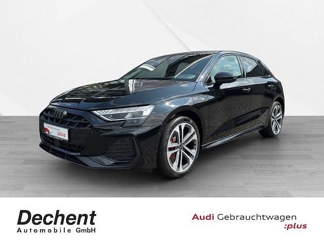 Mythosschwarz metallic Gebraucht 2025 Audi A3 Sportback e-tron S-Line Kleinwagen | 47.480 € - Bild 1/4