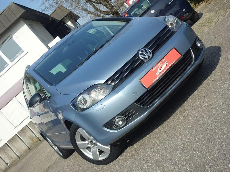 Gebraucht VW Golf Plus Cross Style 105 PS (77 kW) 2012 Blau Van / Kleinbus