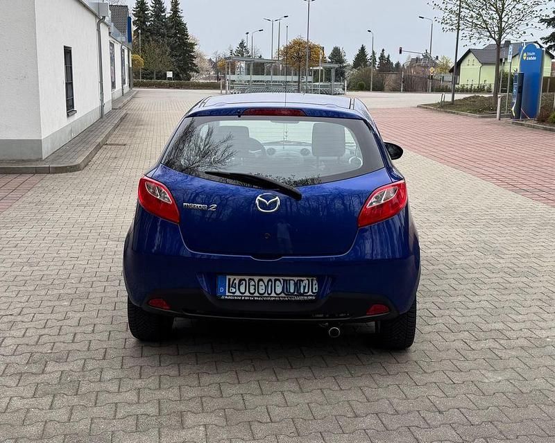 Gebraucht Mazda 2 86 PS (63 kW) 2008 Blau Kleinwagen