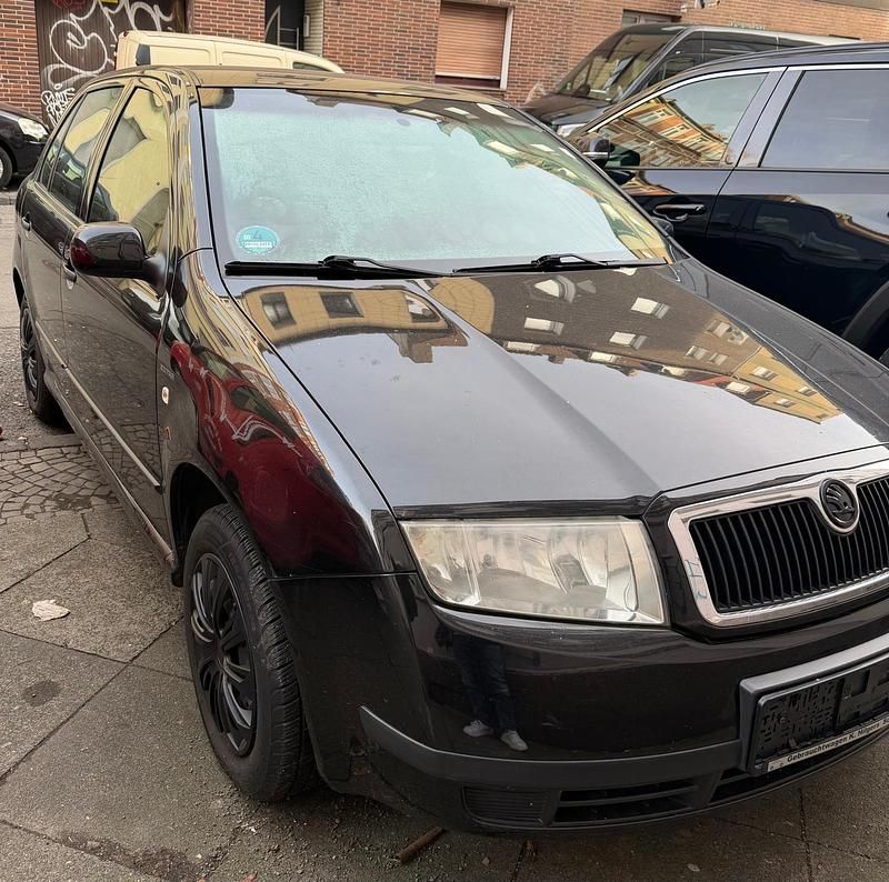 Gebraucht Skoda Fabia 74 PS (54 kW) 2004 Schwarz Limousine