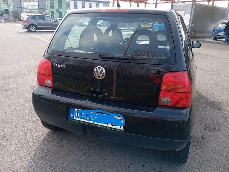 Gebraucht VW Lupo Basis 60 PS (44 kW) 2002 Schwarz Kleinwagen