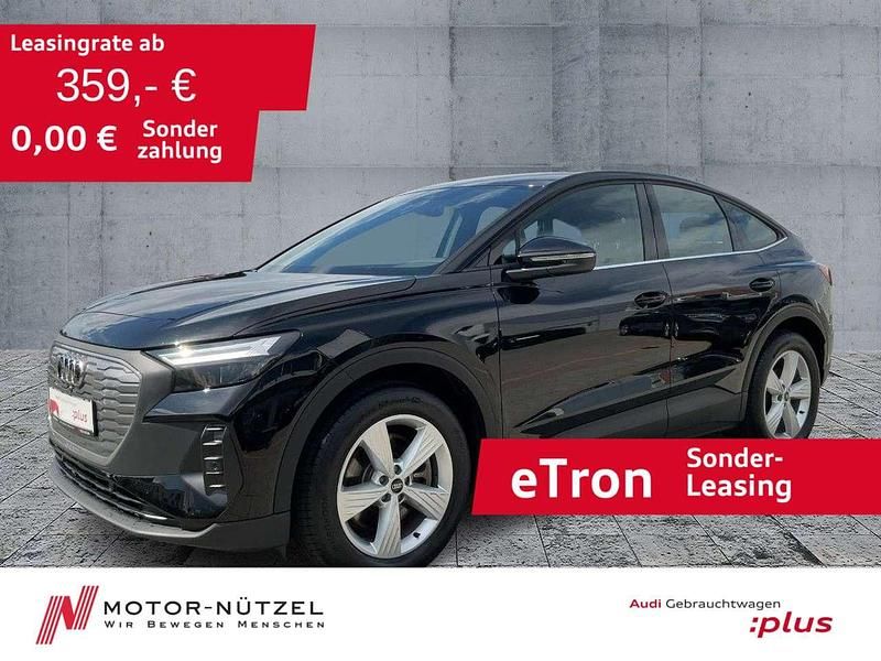 Mythosschwarz metallic Gebraucht 2024 Audi Q4 e-tron SUV | 41.060 € (Guter Preis) - Bild 1/4