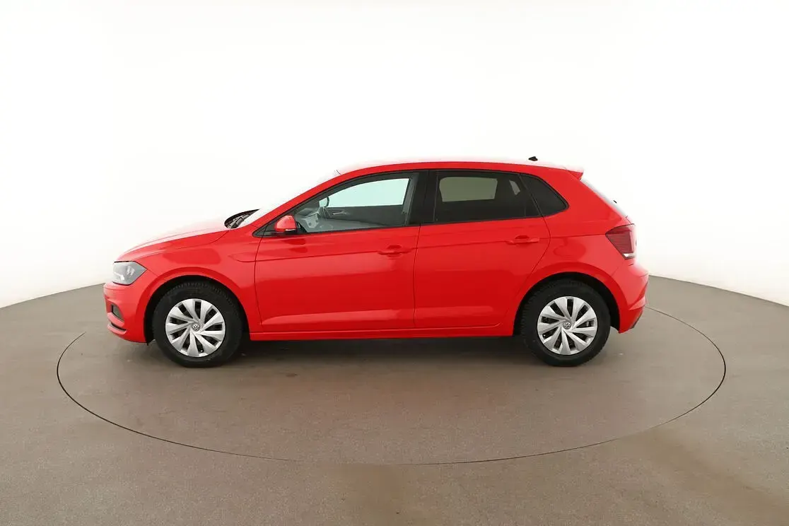 Gebraucht VW Polo Comfortline 75 PS (55 kW) 2018 Rot Kleinwagen