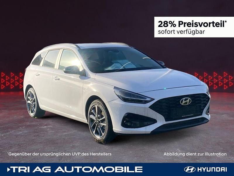 Neu Hyundai i30 Advantage 140 PS (102 kW) 2025 Atlas white / sol Kombi