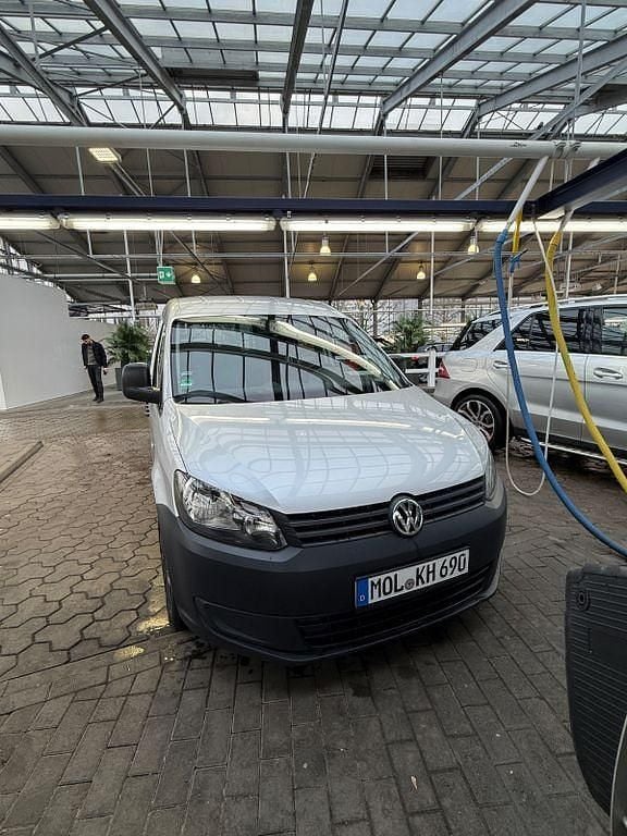 Gebraucht VW Caddy 86 PS (63 kW) 2012 Silber Van / Kleinbus