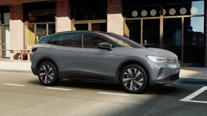 Mondsteingrau schwarz Neu 2025 VW ID.4 Pro SUV | 55.695 € (Teuer) - Bild 1/4