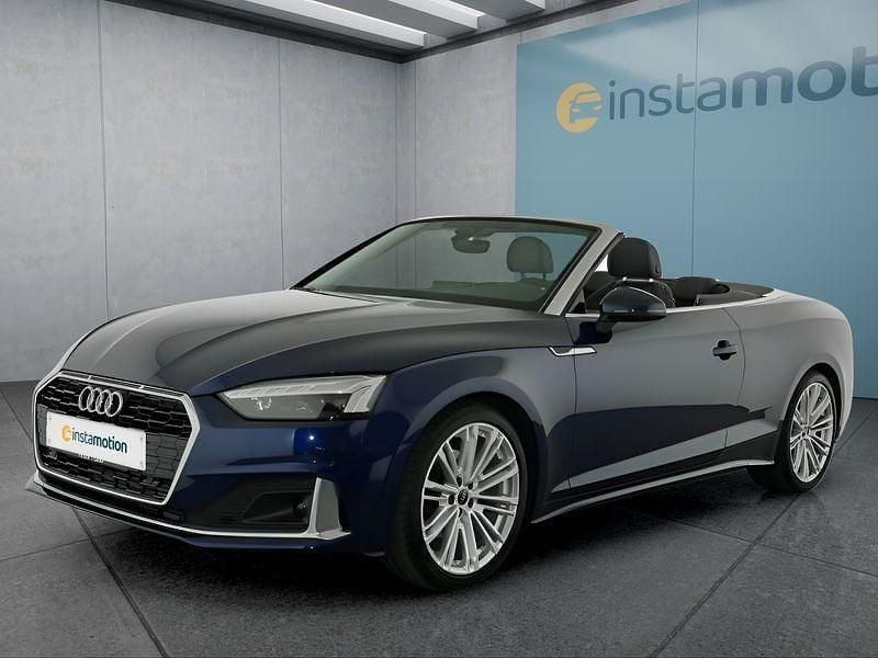 Blau Gebraucht 2024 Audi A5 Cabriolet Cabrio | 43.749 € (Fairer Preis) - Bild 1/4
