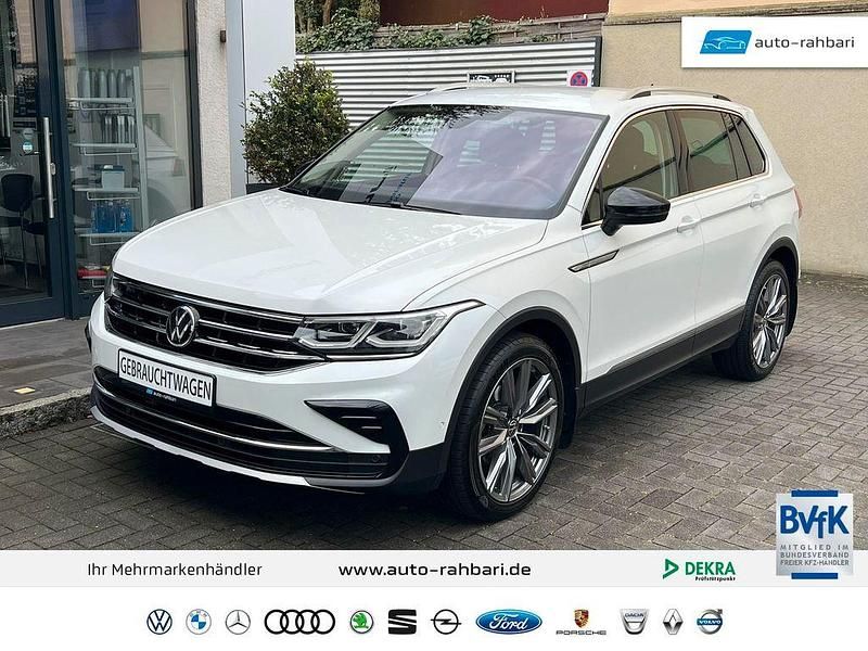 Gebraucht VW Tiguan Elegance 150 PS (110 kW) 2021 Oryxweiß perlmutteffekt SUV