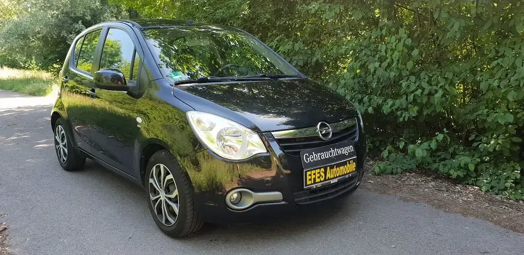 Gebraucht Opel Agila Edition 86 PS (63 kW) 2010 Schwarz Kleinwagen