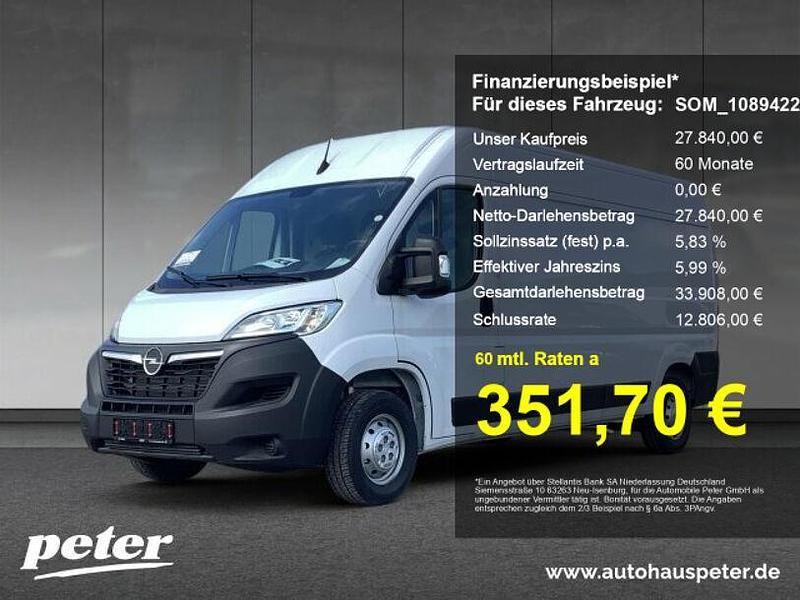Weiss Gebraucht 2024 Opel Movano Edition Van | 27.840 € (Superpreis) - Bild 1/4