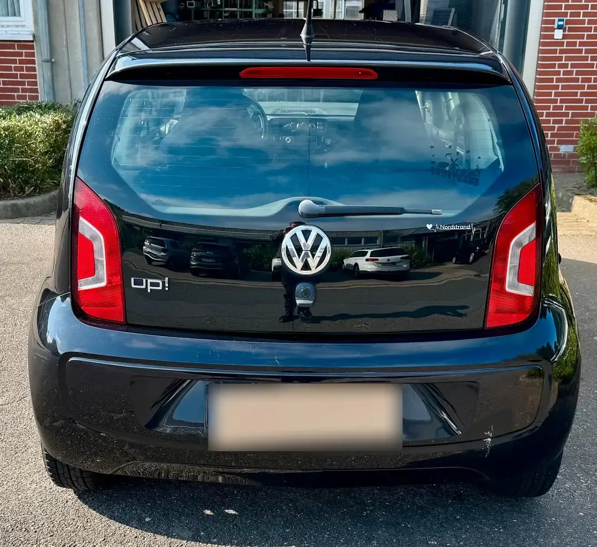 Gebraucht VW up! 60 PS (44 kW) 2016 Schwarz Kleinwagen