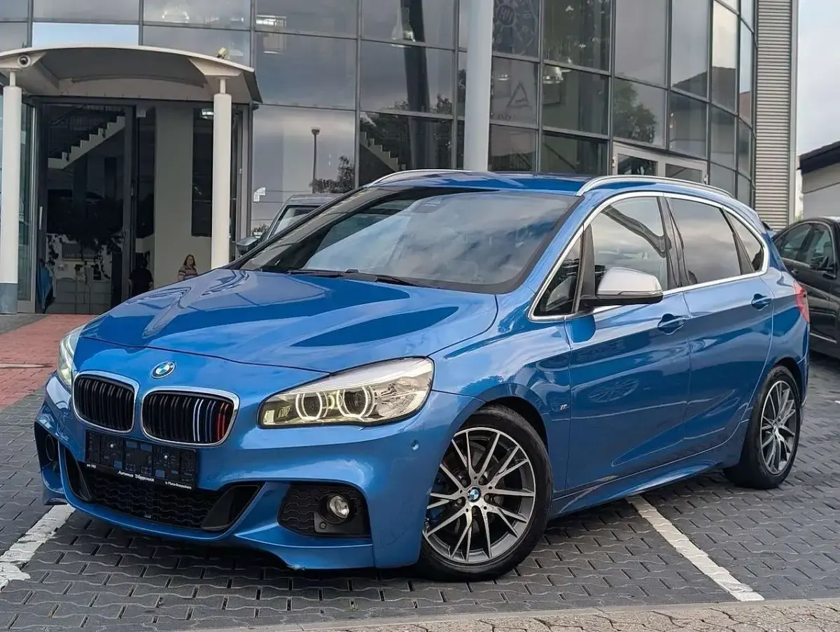 Gebraucht BMW 220 M Sport 190 PS (139 kW) 2015 Blau Van / Kleinbus