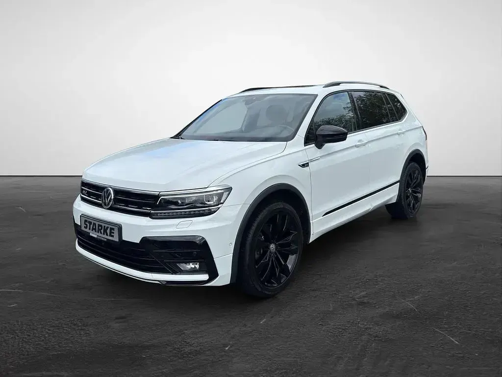 Gebraucht VW Tiguan Allspace Highline 200 PS (147 kW) 2021 Weiß SUV