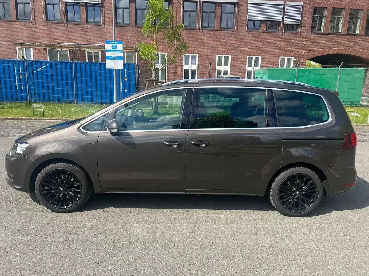 Brugt VW Sharan Join 150 HK (110 kW) 2018 Brun MPV