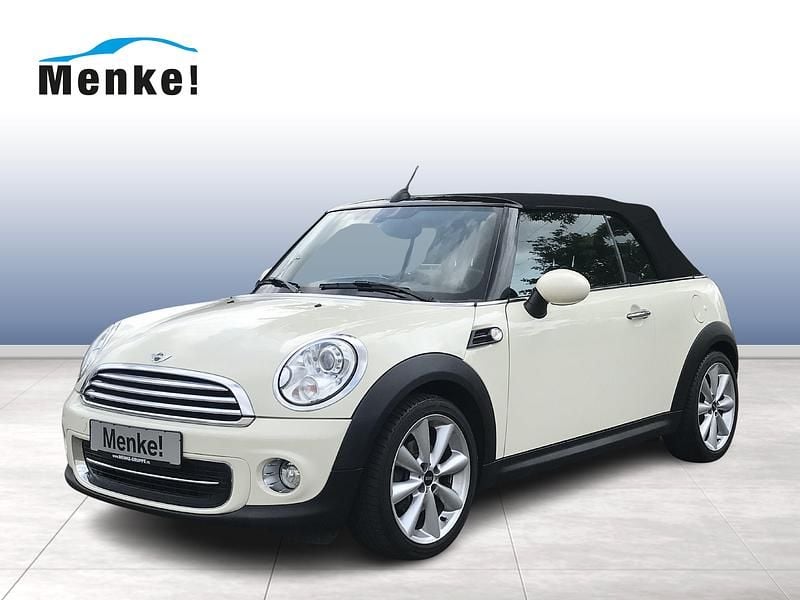 Weiß Gebraucht 2014 Mini Cooper Cabriolet Cabrio | 12.999 € (Fairer Preis) - Bild 1/4
