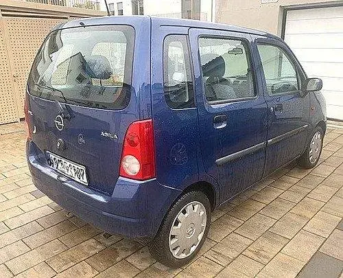 Gebraucht Opel Agila 58 PS (42 kW) 2002 Blau Van / Kleinbus