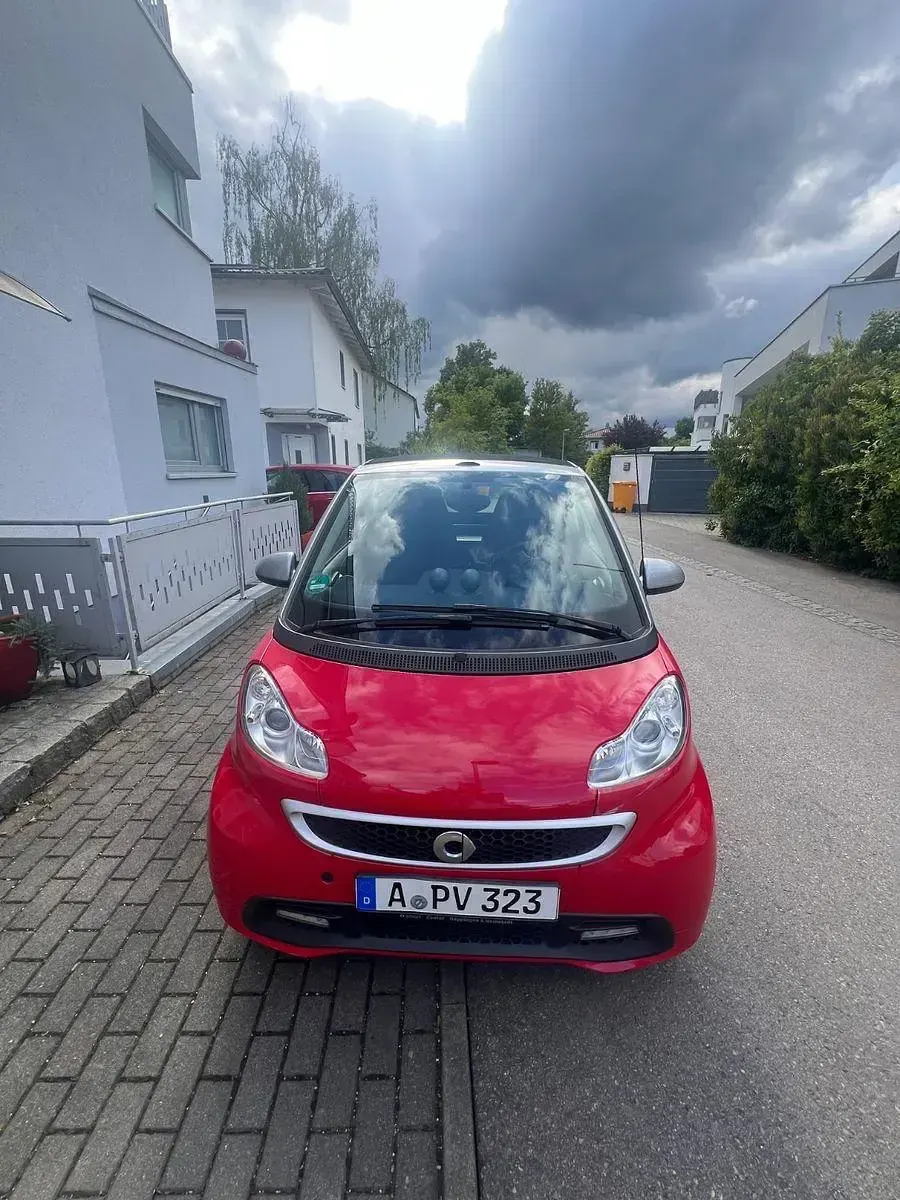 Occasion Smart ForTwo Cabrio Passion 71 ch (52 kW) 2012 Rouge Cabriolet