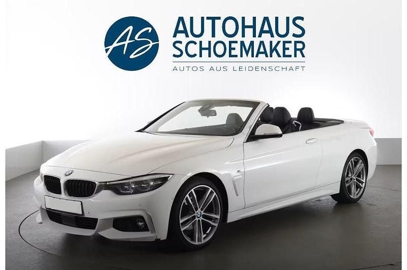 Weiß Gebraucht 2018 BMW 420 M Sport Cabrio | 29.877 € (Fairer Preis) - Bild 1/4