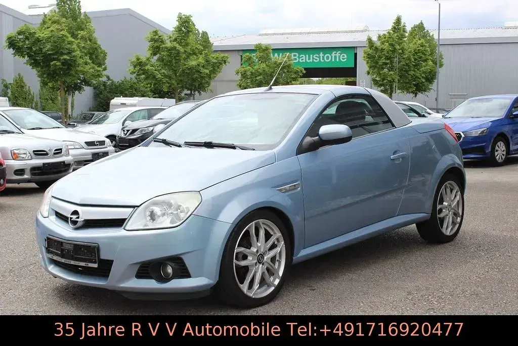 Gebraucht Opel Tigra Sport 125 PS (91 kW) 2006 Blau Cabrio