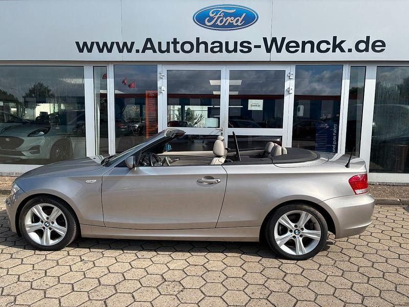 Silber Gebraucht 2008 BMW 118 Cabriolet Advantage Cabrio | 6.970 € - Bild 1/4