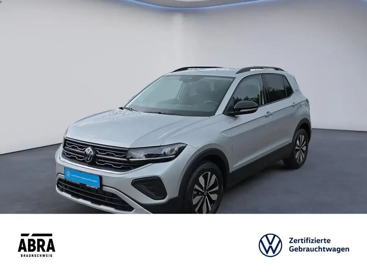 Gebraucht VW T-Cross Goal 116 PS (85 kW) 2024 Silber SUV