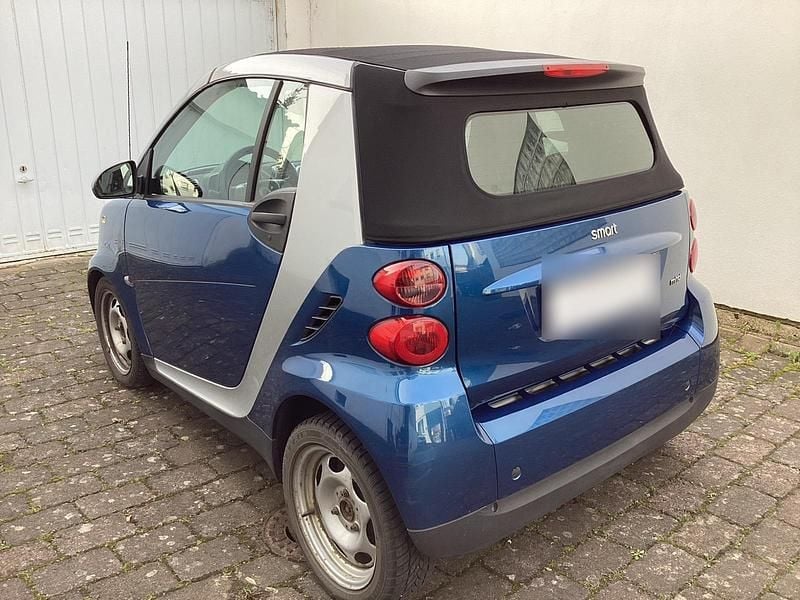 Gebraucht Smart ForTwo Cabrio Passion 71 PS (52 kW) 2009 Blau Cabrio