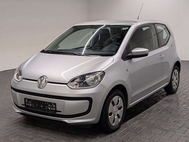 Light silver metallic (metallic) Gebraucht 2014 VW up! move up! Kleinwagen | 2.480 € (Superpreis) - Bild 1/4