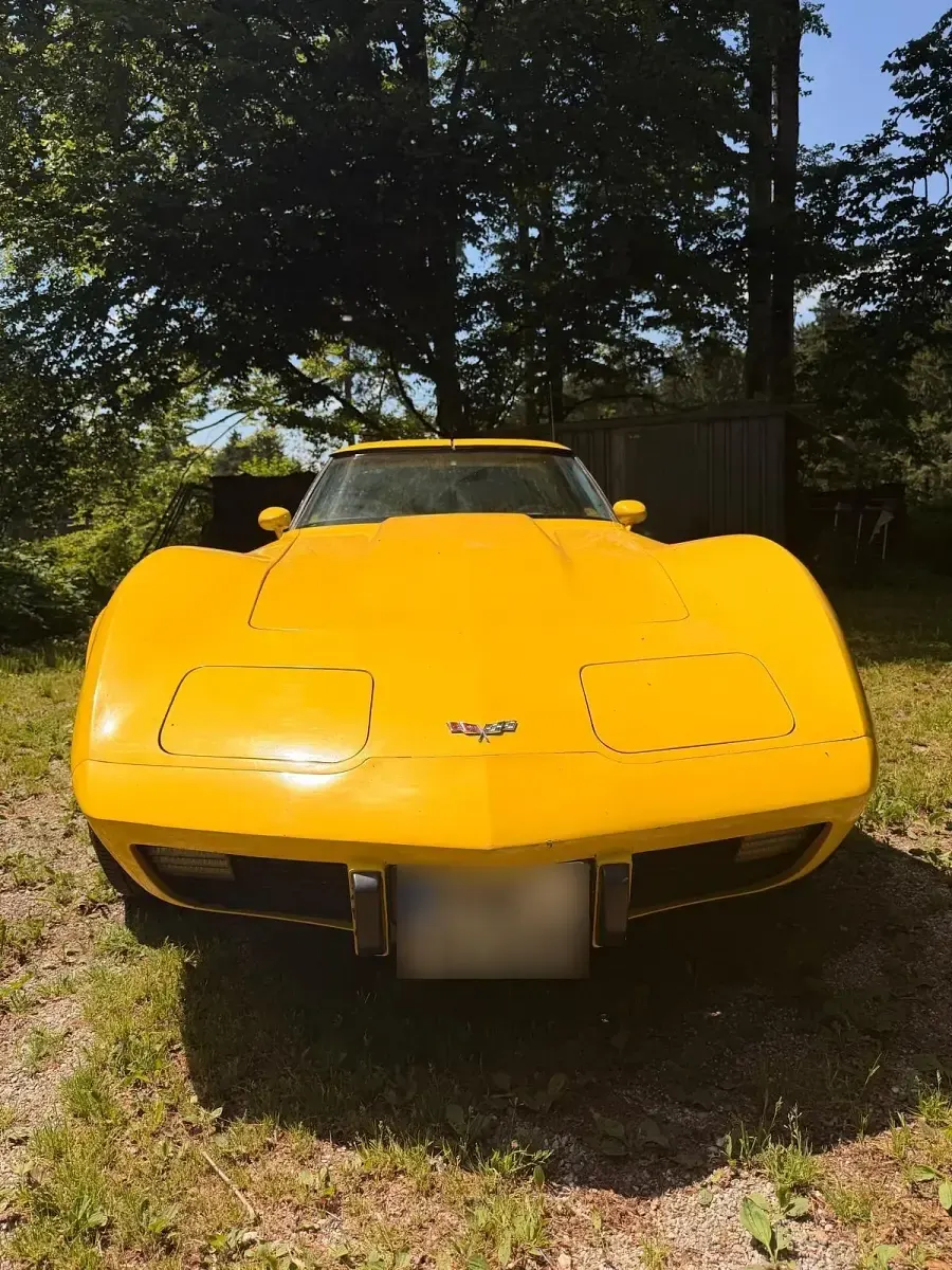 Gebraucht Corvette Stingray 240 PS (176 kW) 1979 Gelb Cabrio