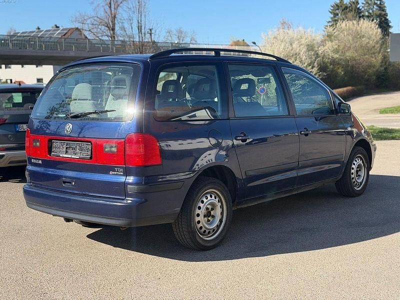 Gebraucht VW Sharan Highline 116 PS (85 kW) 2002 Blau Van / Kleinbus