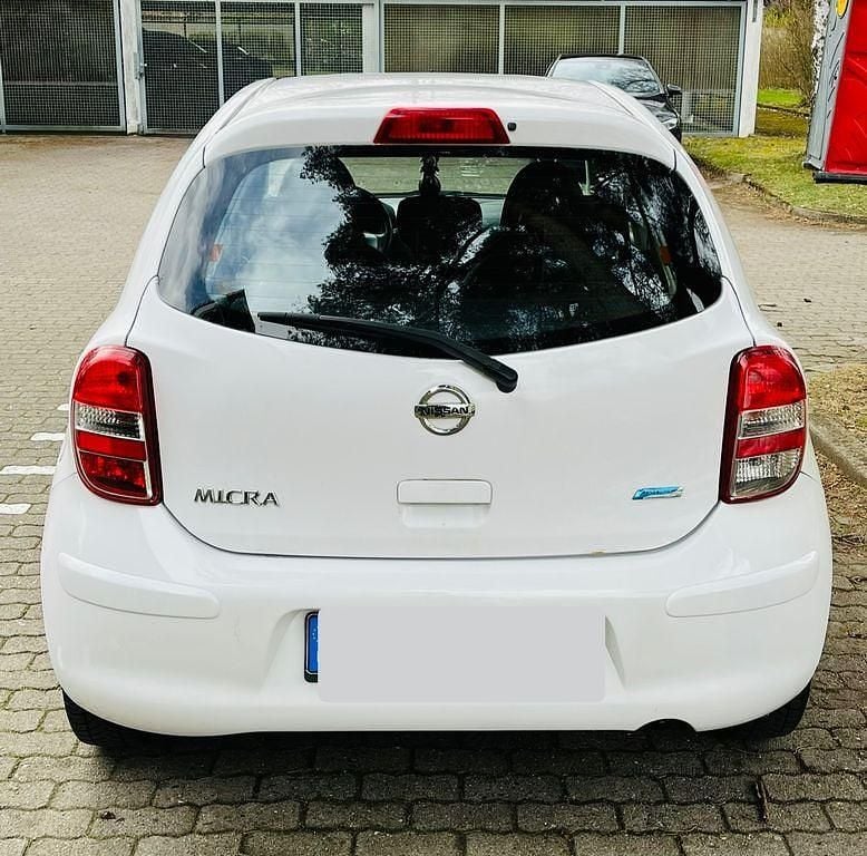 Gebraucht Nissan Micra 80 PS (58 kW) 2013 Weiß Kleinwagen