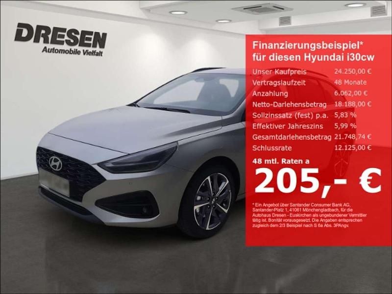 Silber Gebraucht 2025 Hyundai i30 Advantage Kombi | 24.250 € (Etwas zu teuer) - Bild 1/4