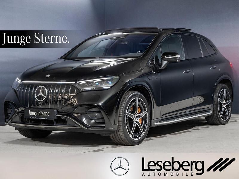 Obsidianschwarz Gebraucht 2023 Mercedes EQE AMG 43 AMG SUV | 81.350 € (Guter Preis) - Bild 1/4