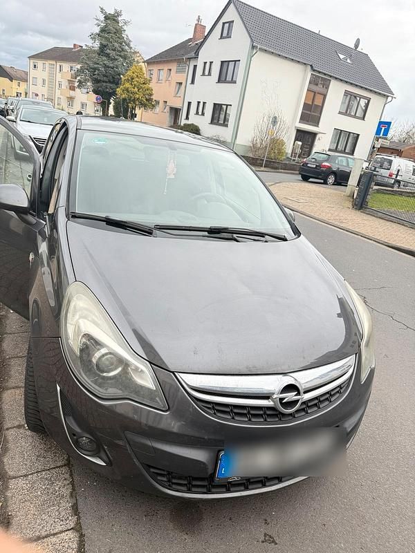 Gebraucht Opel Corsa 55 PS (40 kW) 2012 Grau Kleinwagen