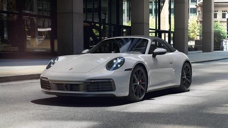 Kreide Gebraucht 2024 Porsche 911 Carrera 4S Cabriolet Sport Cabrio | 147.890 € (Guter Preis) - Bild 1/4