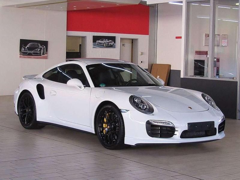 Purewhite Gebraucht 2015 Porsche 911 Turbo S Coupé | 109.850 € (Superpreis) - Bild 1/4