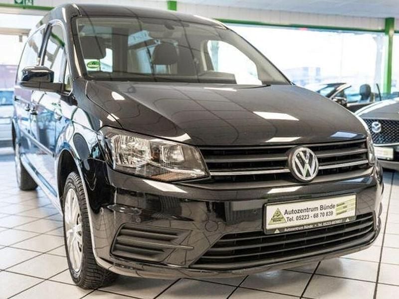 Gebraucht VW Caddy Maxi 150 PS (110 kW) 2019 Schwarz Van / Kleinbus