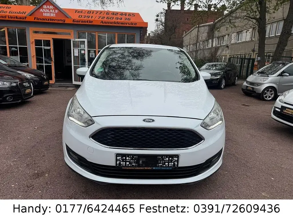 Gebraucht Ford C-MAX 125 PS (91 kW) 2017 Weiß Van / Kleinbus