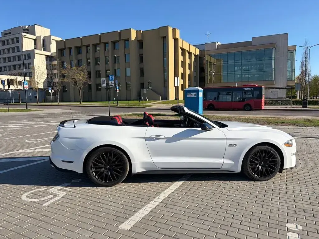 Gebraucht Ford Mustang GT 449 PS (330 kW) 2018 Weiß Cabrio