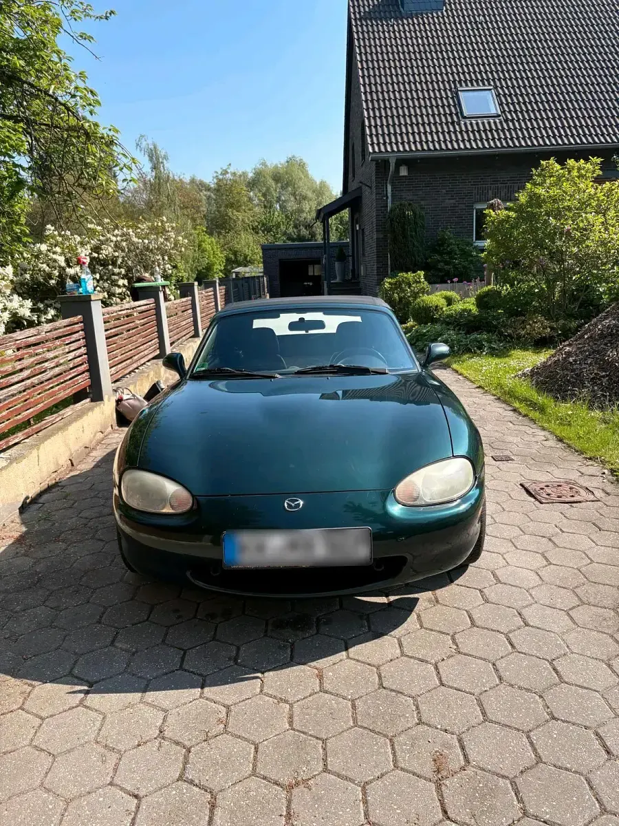 Gebraucht Mazda MX5 110 PS (80 kW) 2000 Grün Cabrio