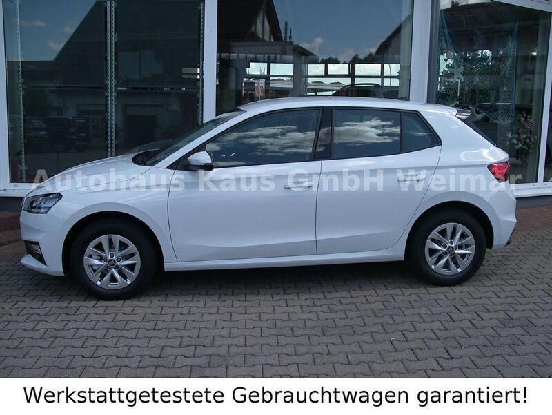 Gebraucht Skoda Fabia Selection 116 PS (85 kW) 2025 Weiß Kleinwagen