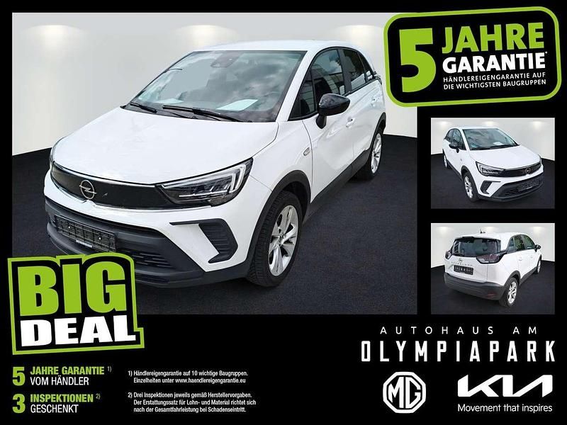 Jade weiss/arktis weiss Gebraucht 2022 Opel Crossland Edition SUV | 16.975 € (Fairer Preis) - Bild 1/4
