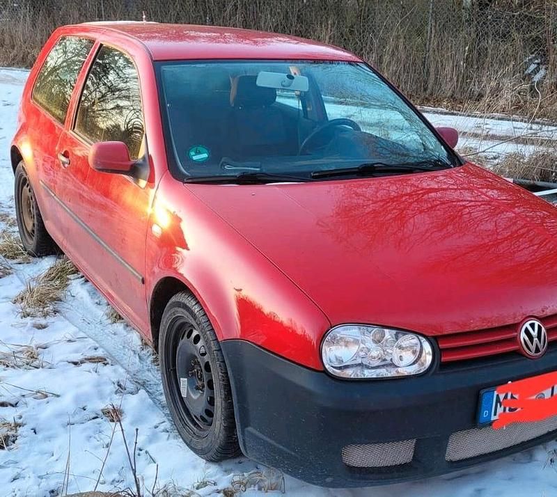 Gebraucht VW Golf IV 75 PS (55 kW) 2001 Rot Kleinwagen