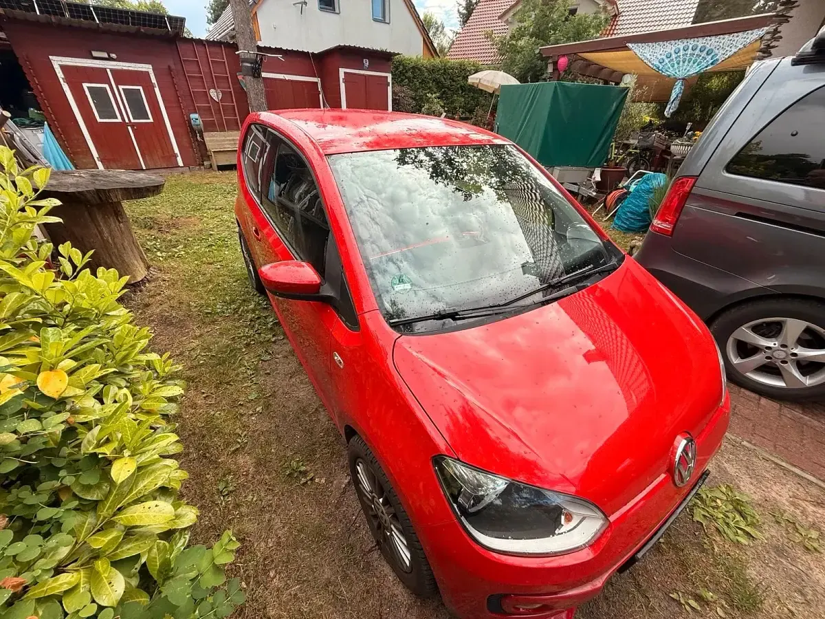 Gebraucht VW up! high up! 60 PS (44 kW) 2012 Rot Kleinwagen