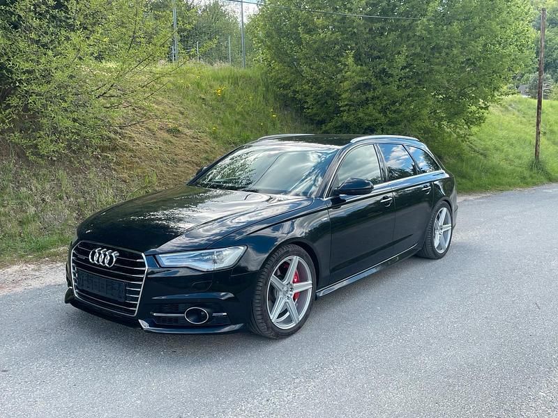 Schwarz Gebraucht 2015 Audi A6 S-Line Kombi | 16.999 € (Guter Preis) - Bild 1/4