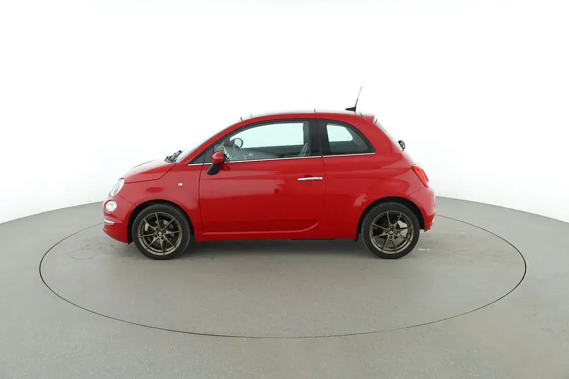 Gebraucht Fiat 500 Lounge 86 PS (63 kW) 2017 Rot Limousine
