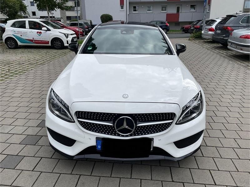 Gebraucht Mercedes C200 AMG line 184 PS (135 kW) 2016 Weiß Coupé