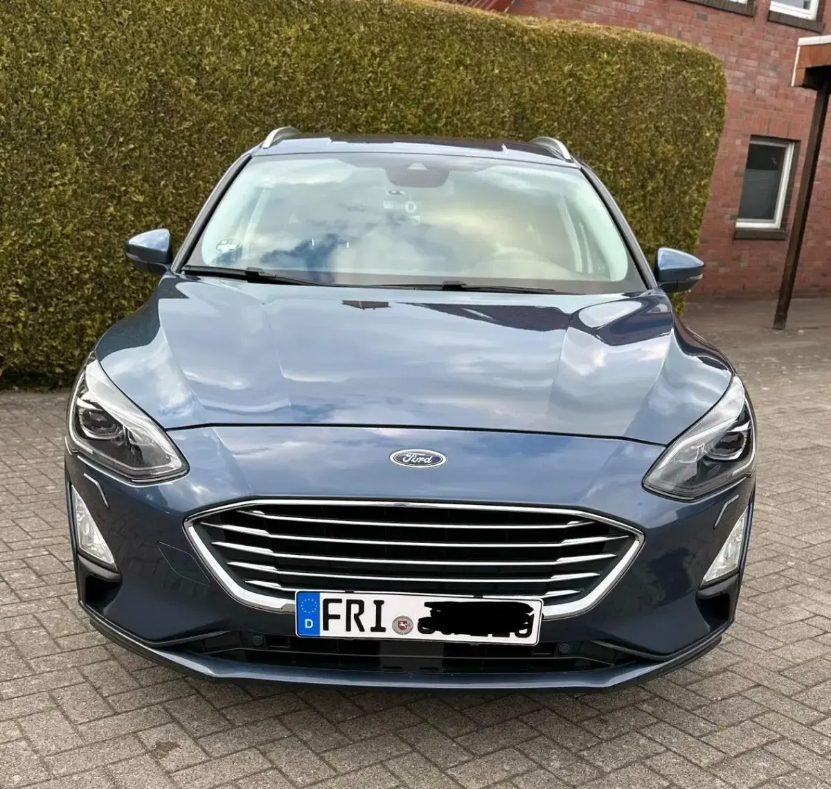 Käytetty Ford Focus Titanium 150 HP (110 kW) 2018 Sininen Farmari